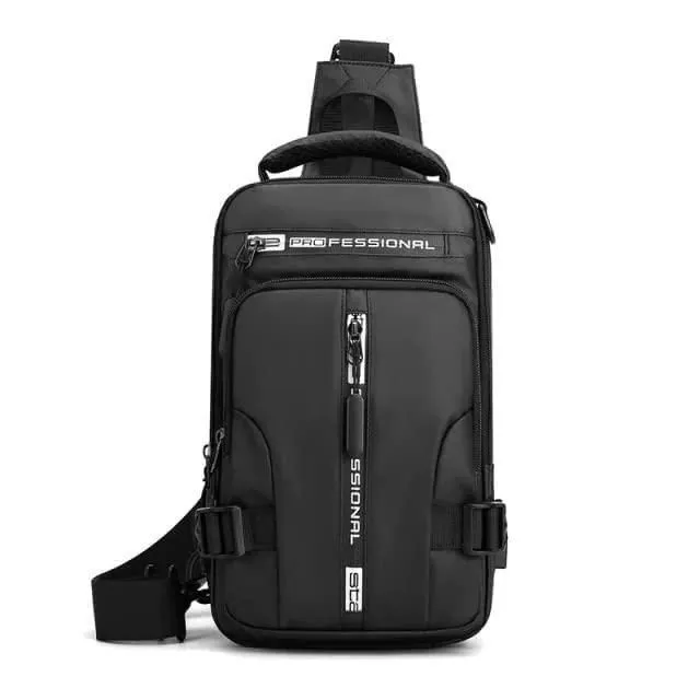 Sling Bag with USB Charging Port – Waterproof & Travel-Friendly