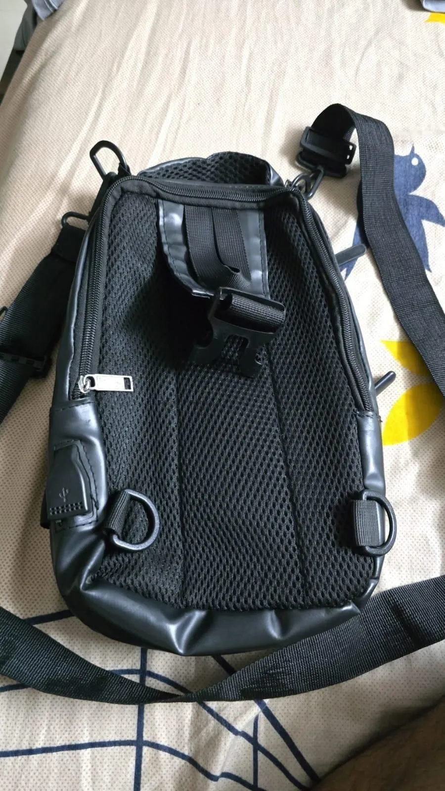 Sling Bag with USB Charging Port – Waterproof & Travel-Friendly