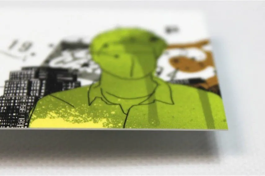 Soft Touch Laminated Bookmarks 20pt