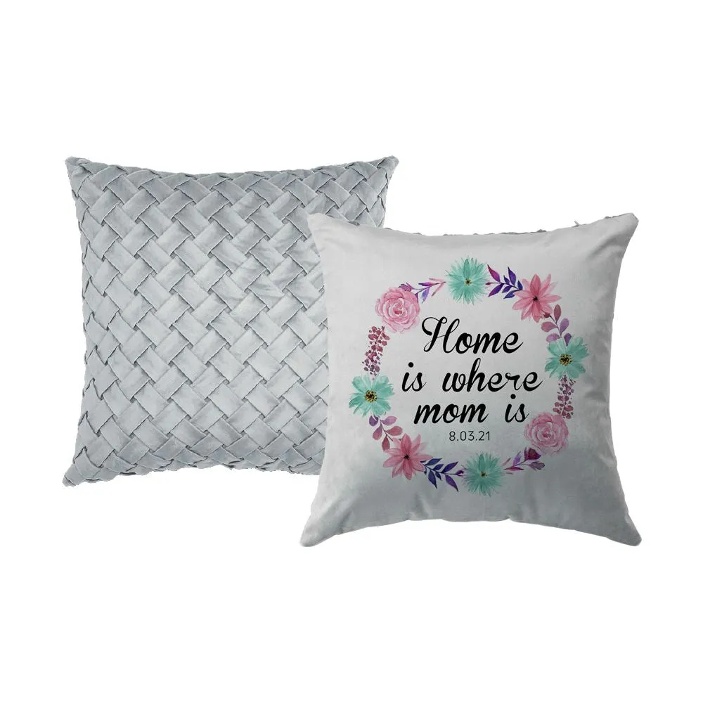 Soft Velvet Cushion Cover 40 x 40 cm - Light Blue
