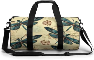 Sport Gym Bag for Women Men,A Dog Cylindrical Travel Duffel Bag with Adjustable Straps for Travel, Sports, Workout