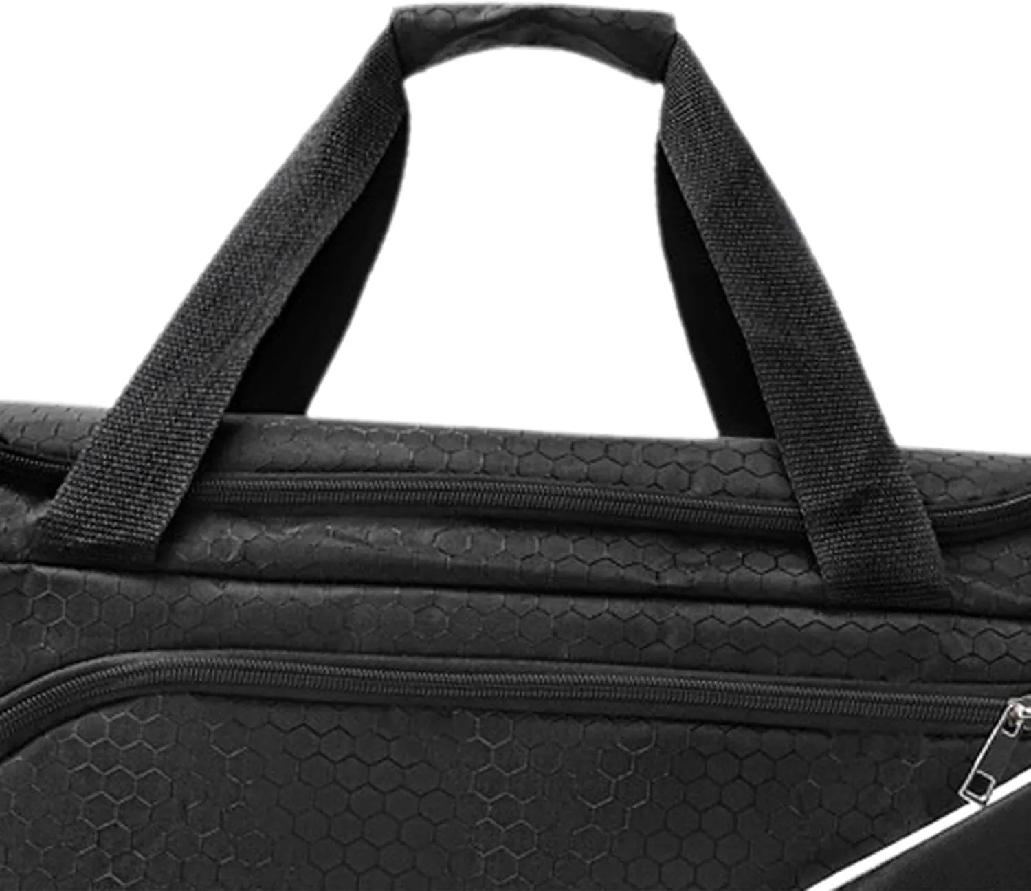 Sports Gym Bag Travel Duffle Bag Luggage Bag Lightweight with Shoe Compartment Shoulder Bag for Travel Camping Weekend Sports, Black