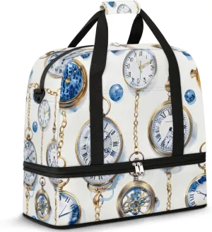 Sports Gym Bag with Wet Pocket & Shoe Compartment Personal Item Travel Bag Tote Bag for Men Women Pocket Watchs Duffle Bag for Travel Sports Fitness & Workout
