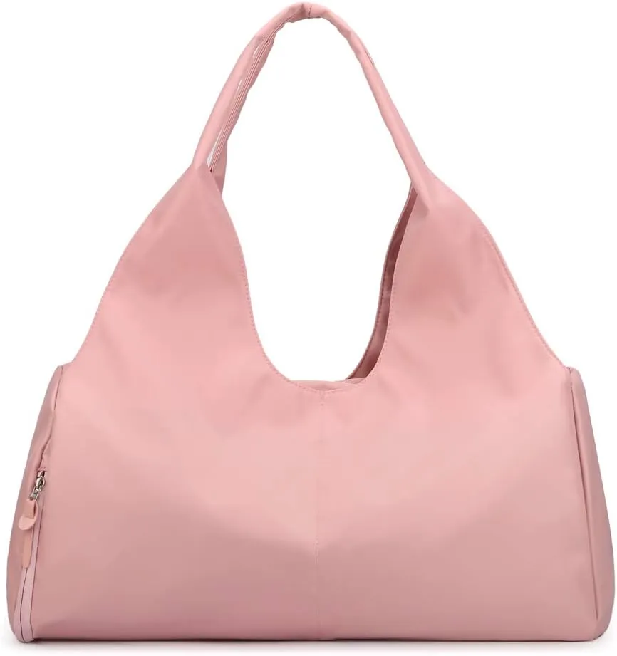 Sports Gym Bag with Wet Pocket and Shoes Compartment Travel Duffel Bag for Women and Men