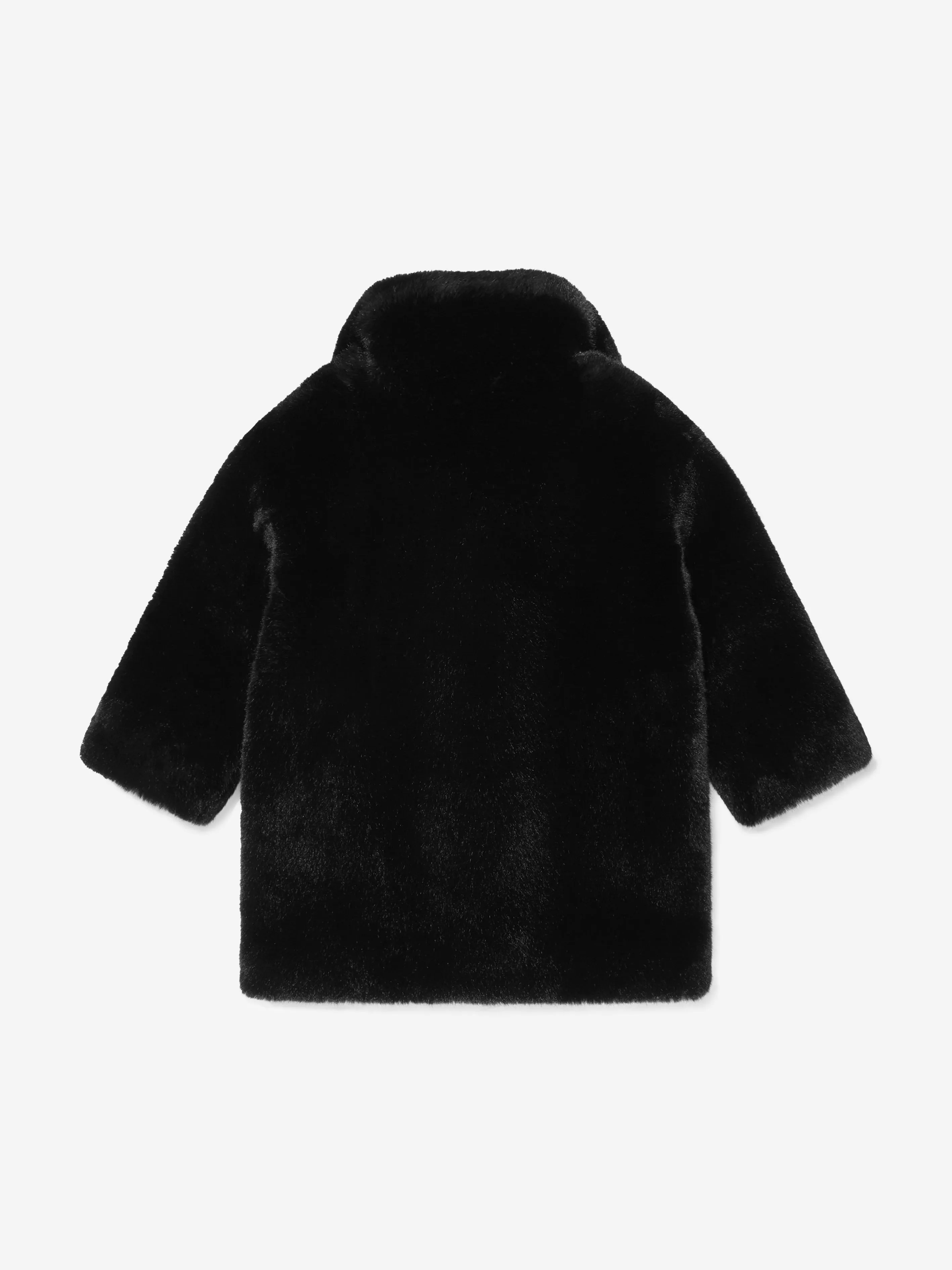 Stand Studio Girls Faux Fur Camille Cocoon Mini Coat