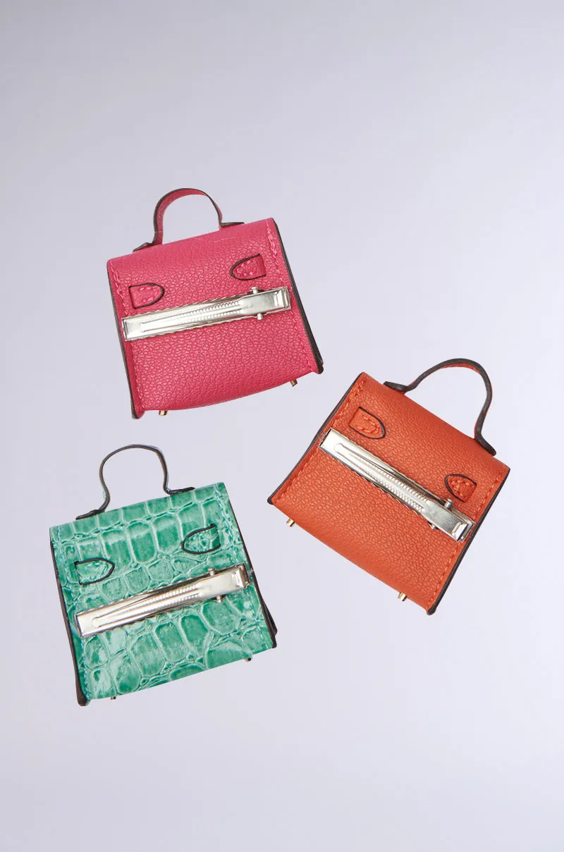 STAY IN MY BAG HAIR CLIP SET