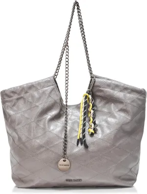Steve Madden Bkenz Patent Quilted Tote