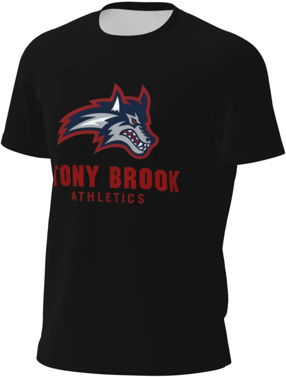 Stony Brook University Men's Lightweight Breathable Mesh Short Sleeve T-Shirt