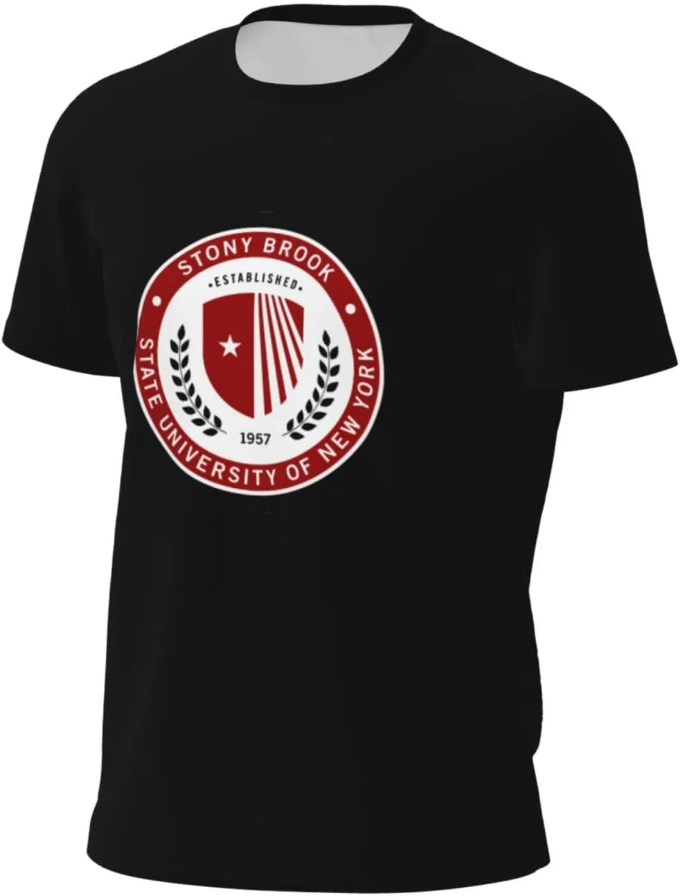 Stony Brook University Men's Lightweight Breathable Mesh Short Sleeve T-Shirt