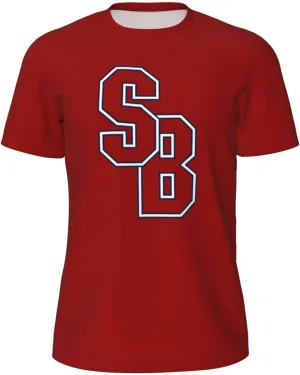 Stony Brook University Men's Lightweight Breathable Mesh Short Sleeve T-Shirt