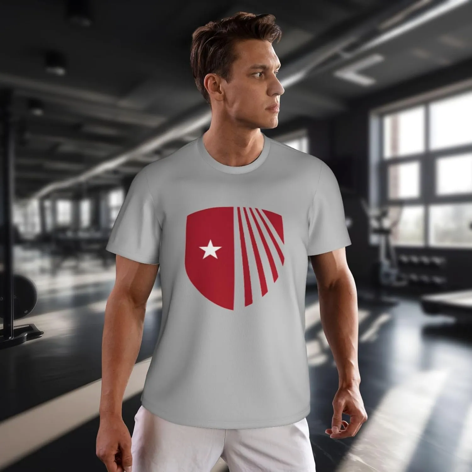 Stony Brook University Men's Lightweight Breathable Mesh Short Sleeve T-Shirt