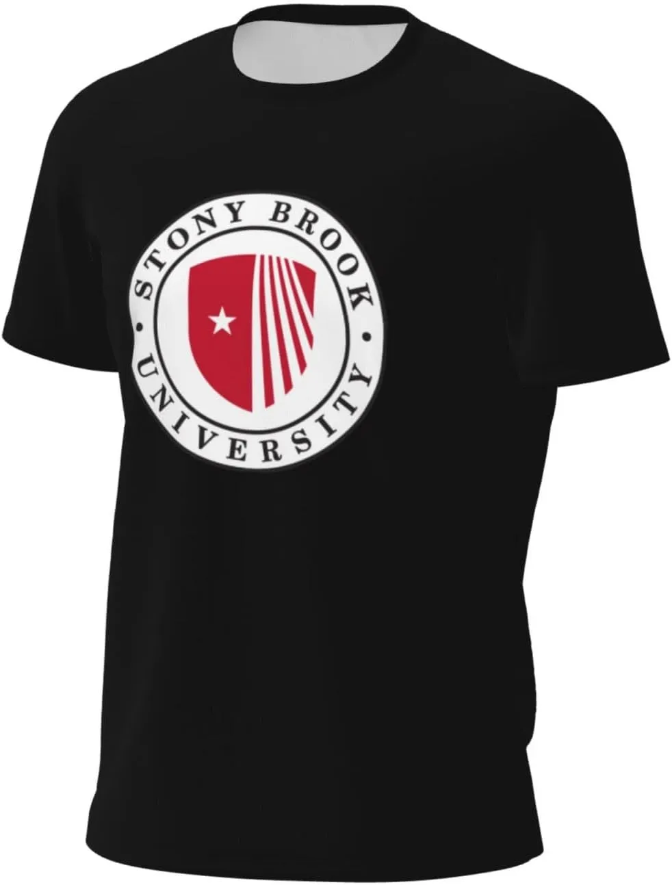 Stony Brook University Men's Lightweight Breathable Mesh Short Sleeve T-Shirt
