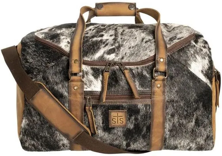 STS Ranchwear Cowhide Small Duffle Bag