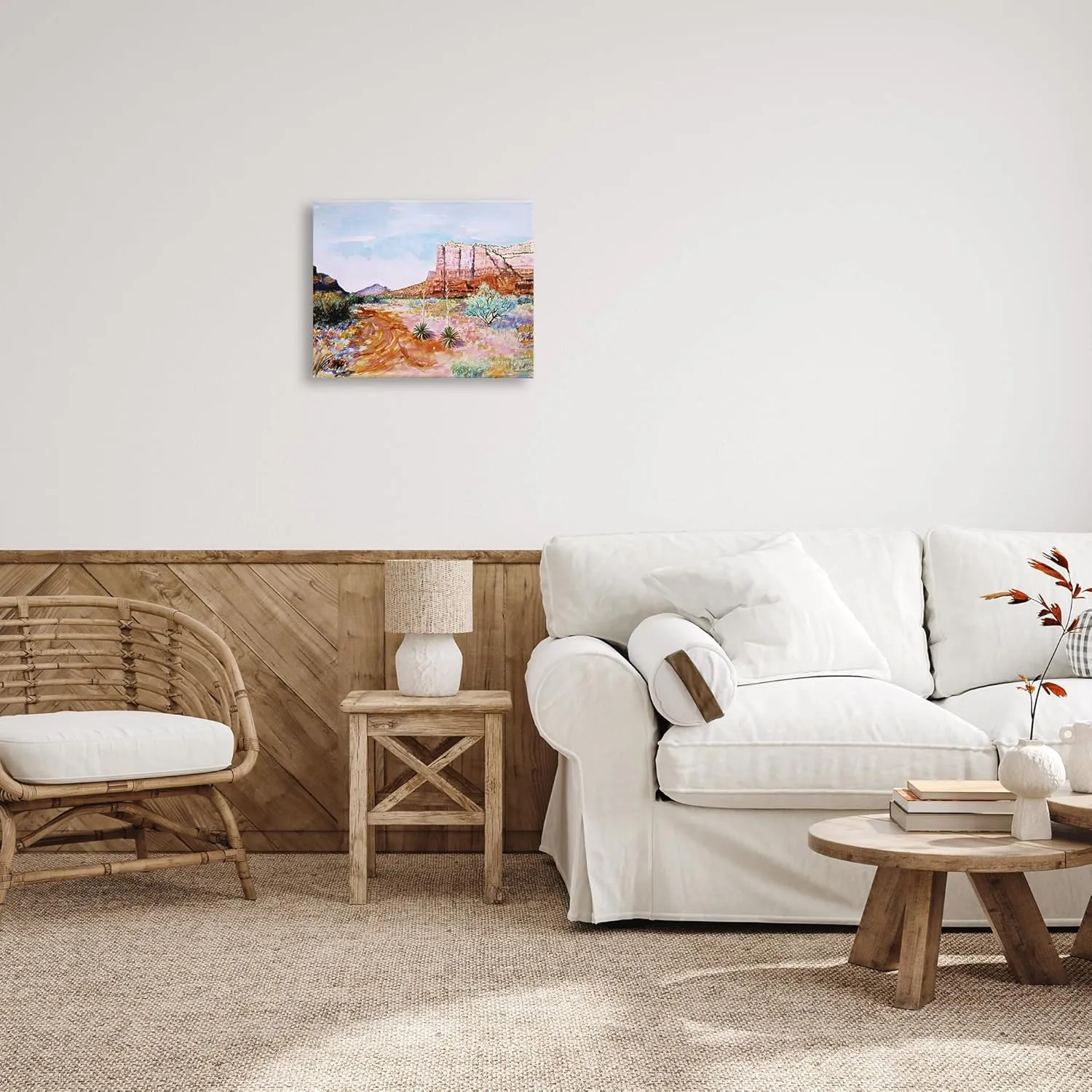Stupell Industries Modern Desert Mesa Canvas Wall Art by Diane Bonaparte
