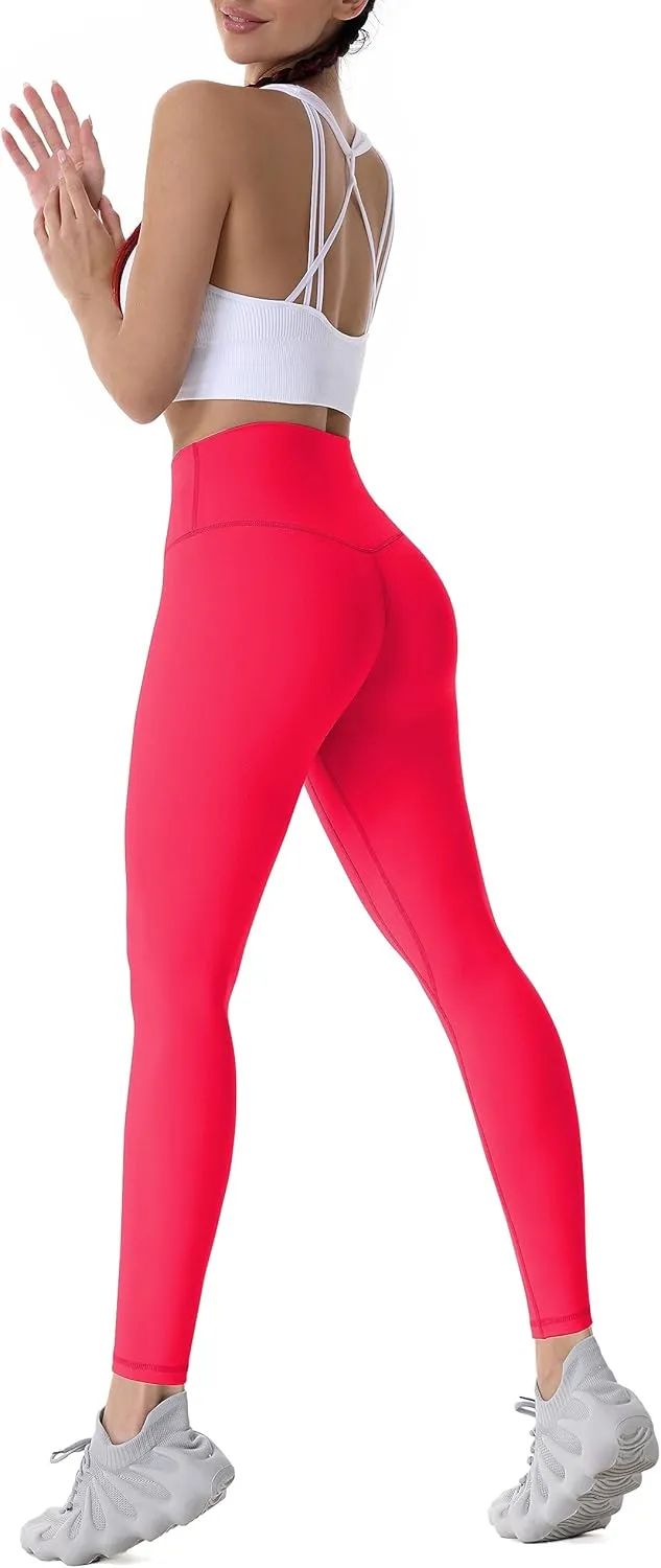 Sunzel Womens Workout Leggings with High Waist Tummy Control