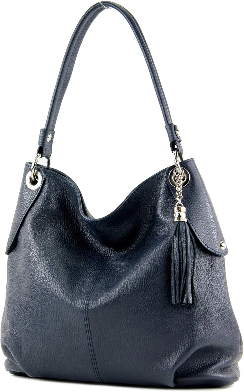 T185 - ital. ladies leather shoulder bag