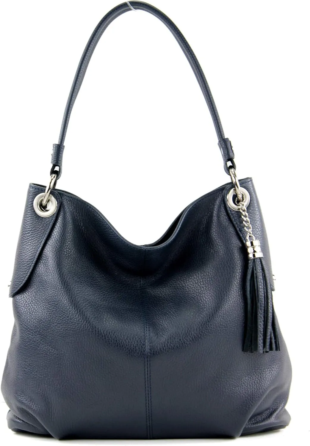 T185 - ital. ladies leather shoulder bag