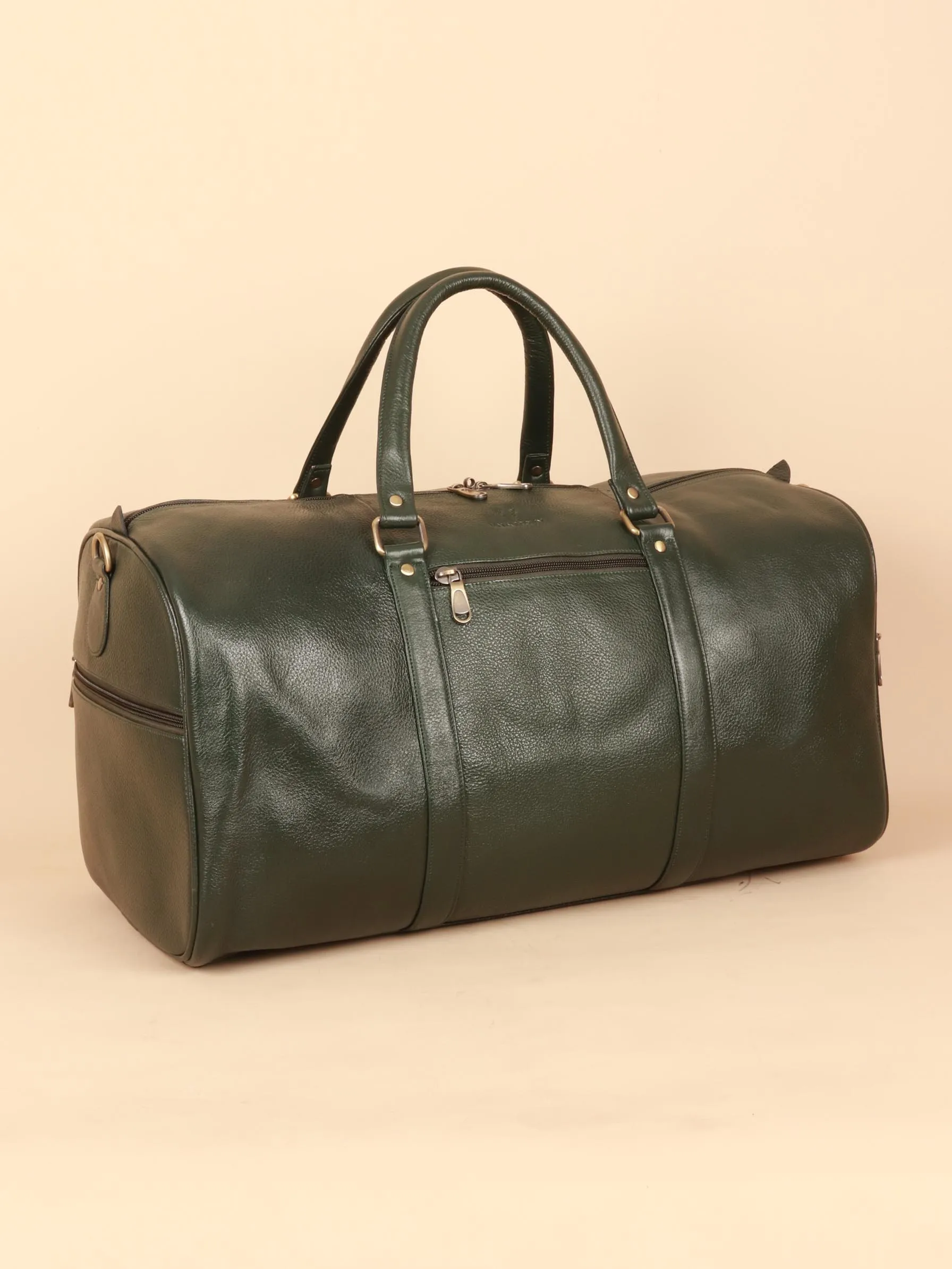 TAN & BROWN TRAVEL BAG