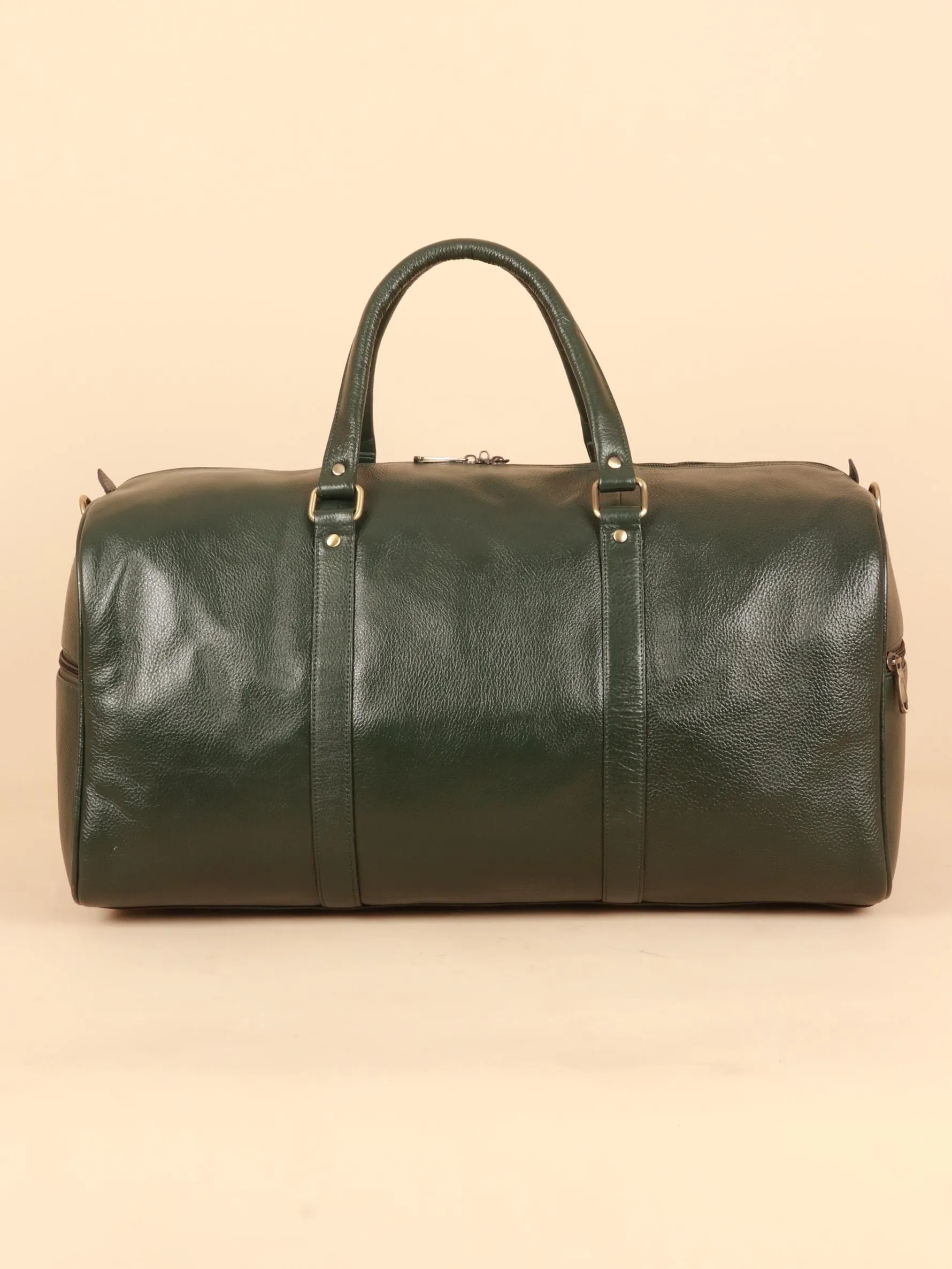 TAN & BROWN TRAVEL BAG