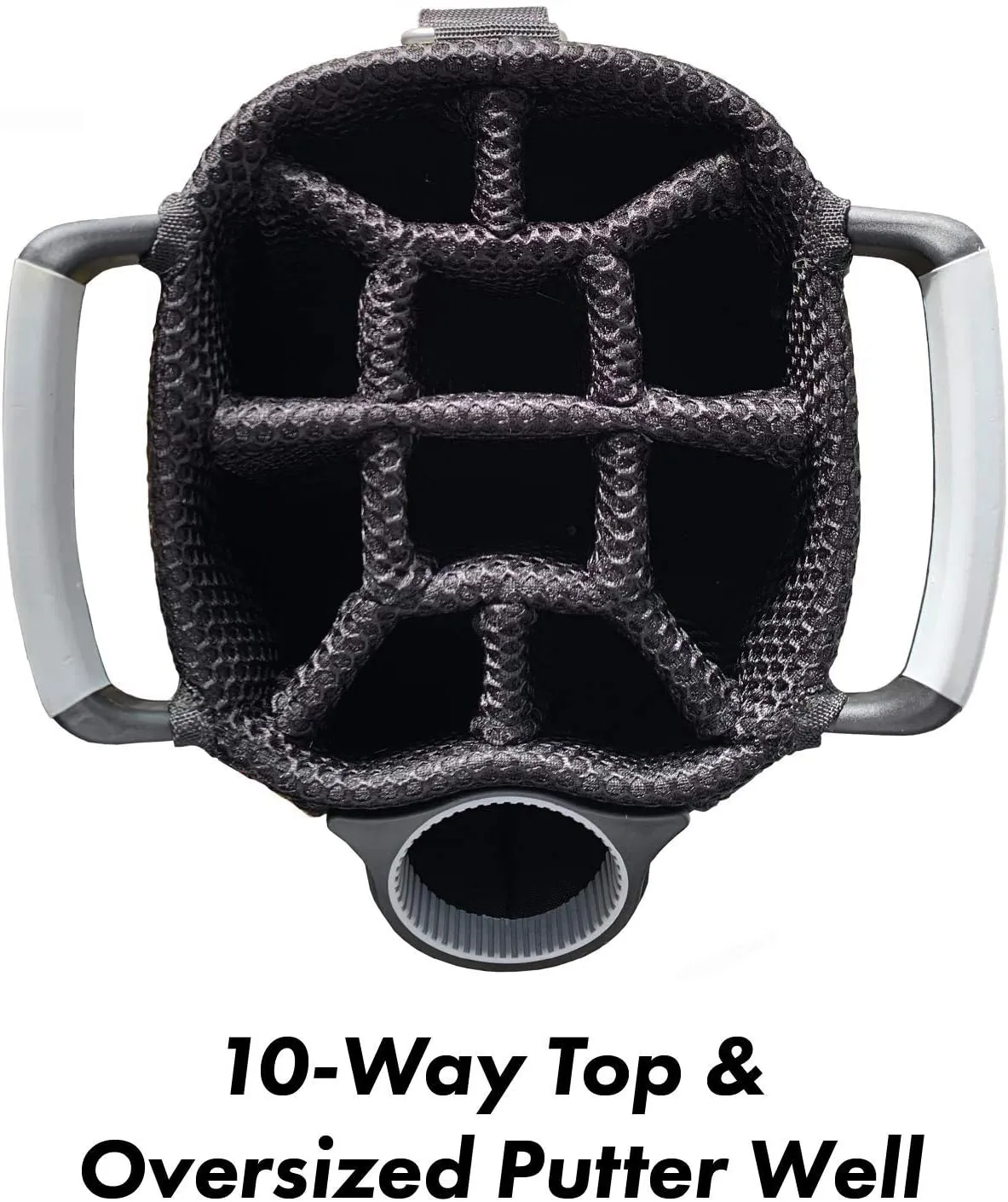 Team Golf MLB 10-Way Top with Integrated Dual Handle & External Putter Well