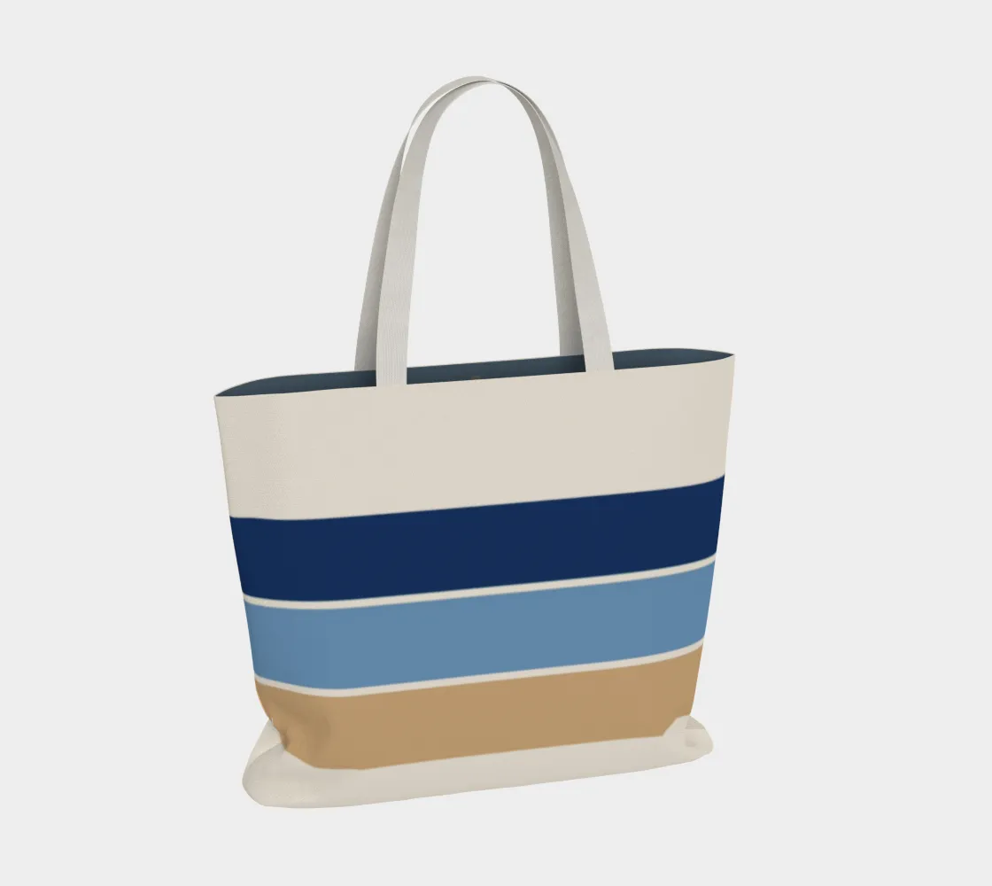 The bb. Beach Bag | Coastal bb. Stripes