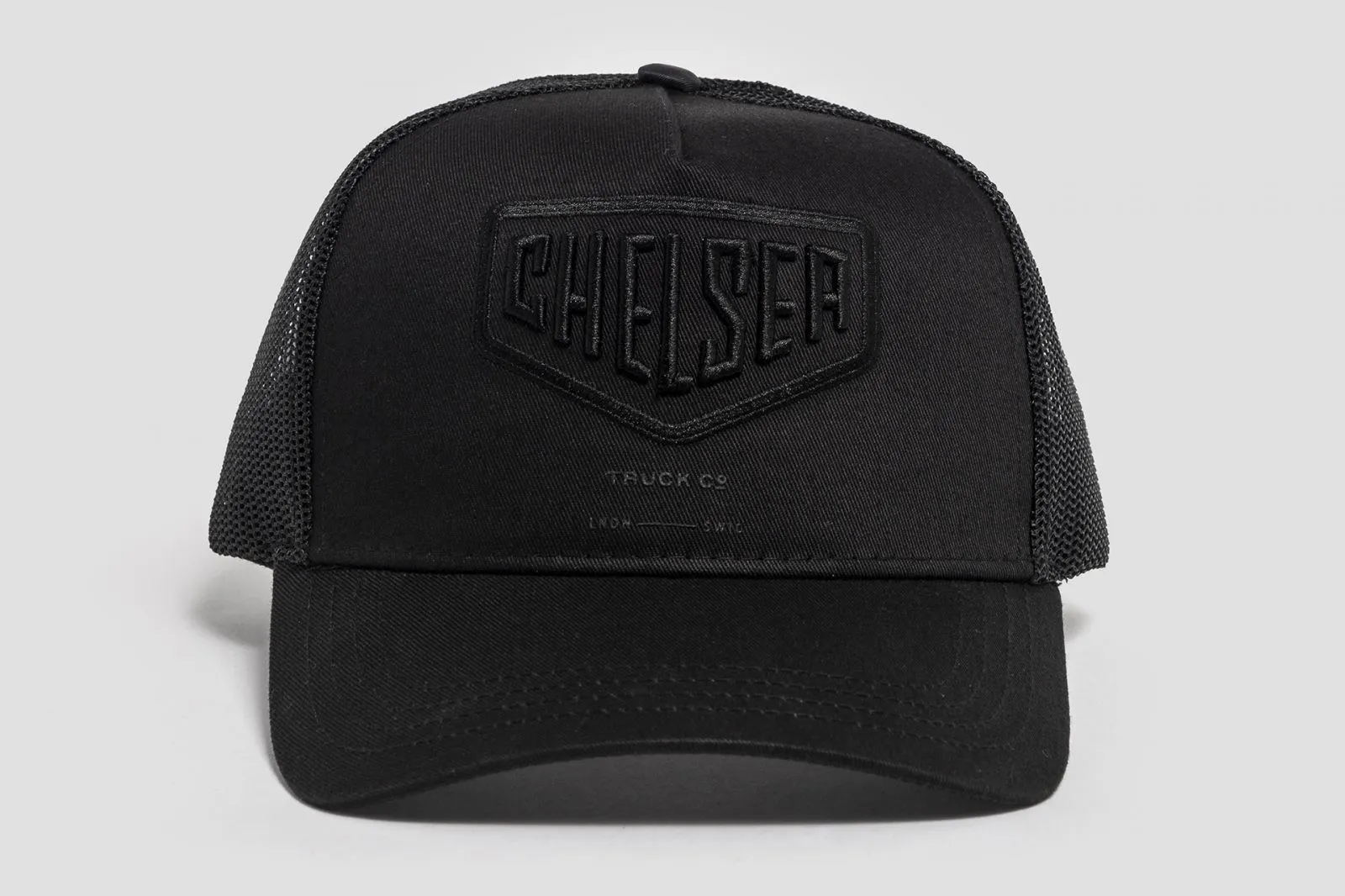 The Black Trucker Cap