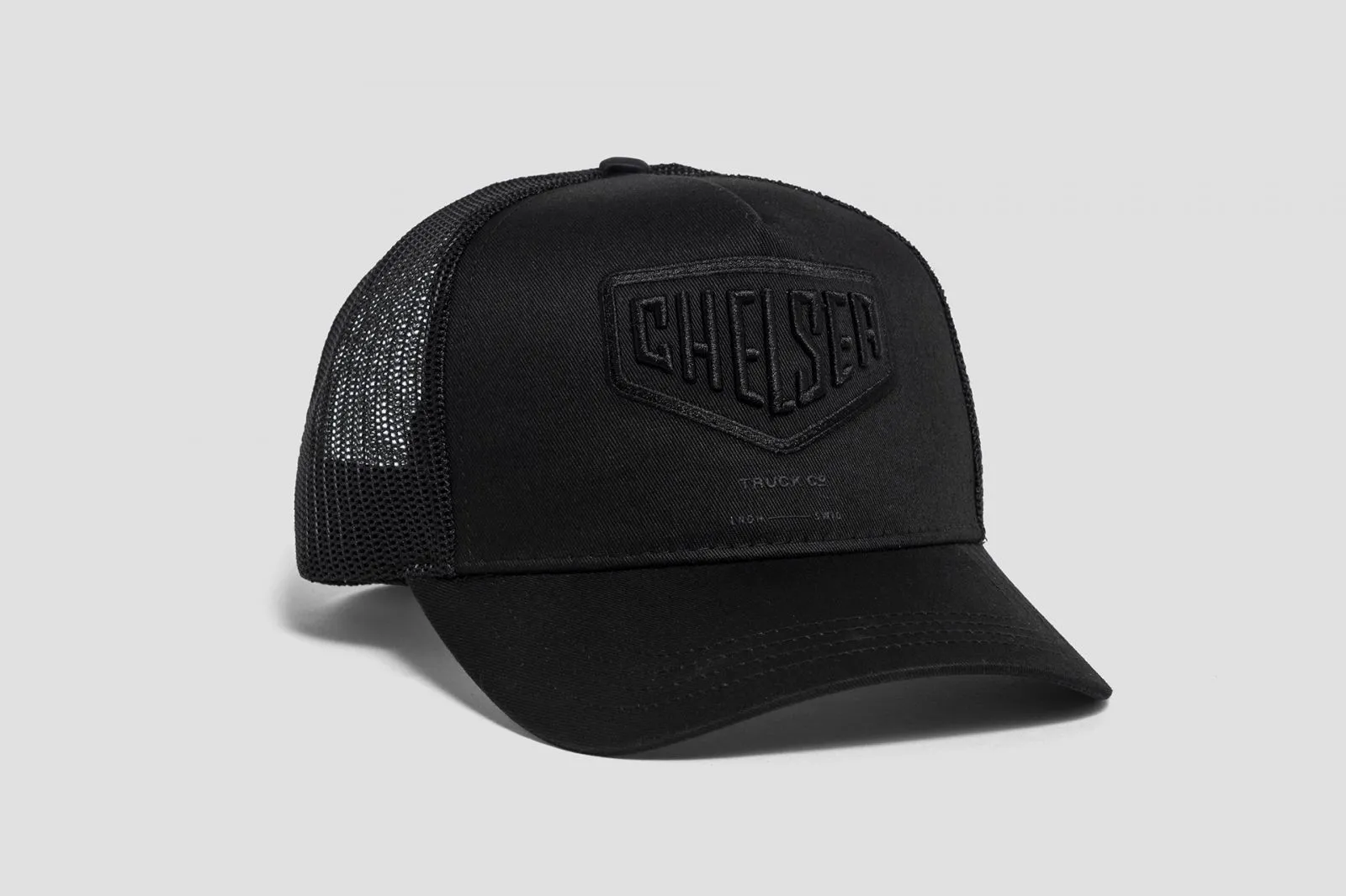 The Black Trucker Cap