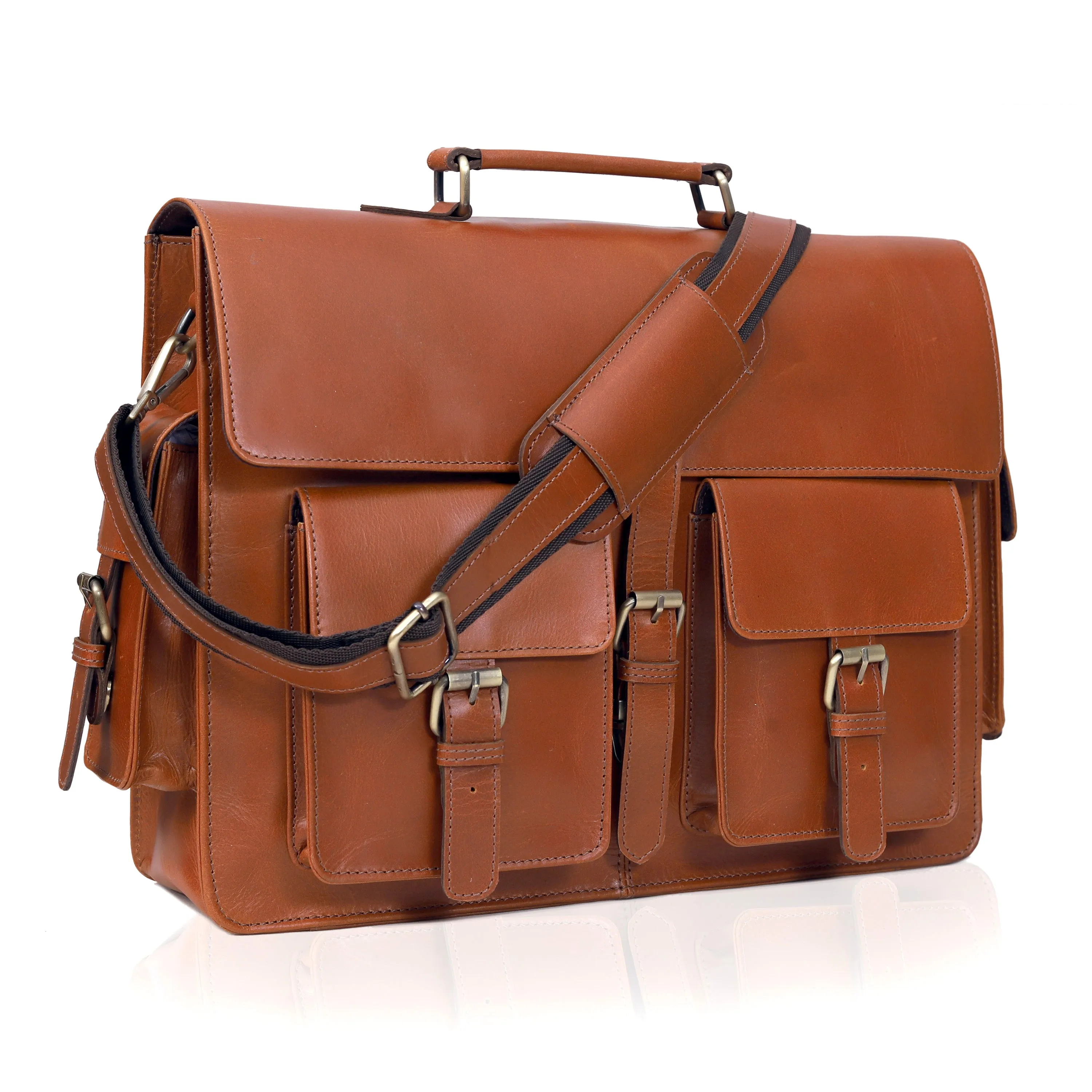 The Creative Leather briefcase