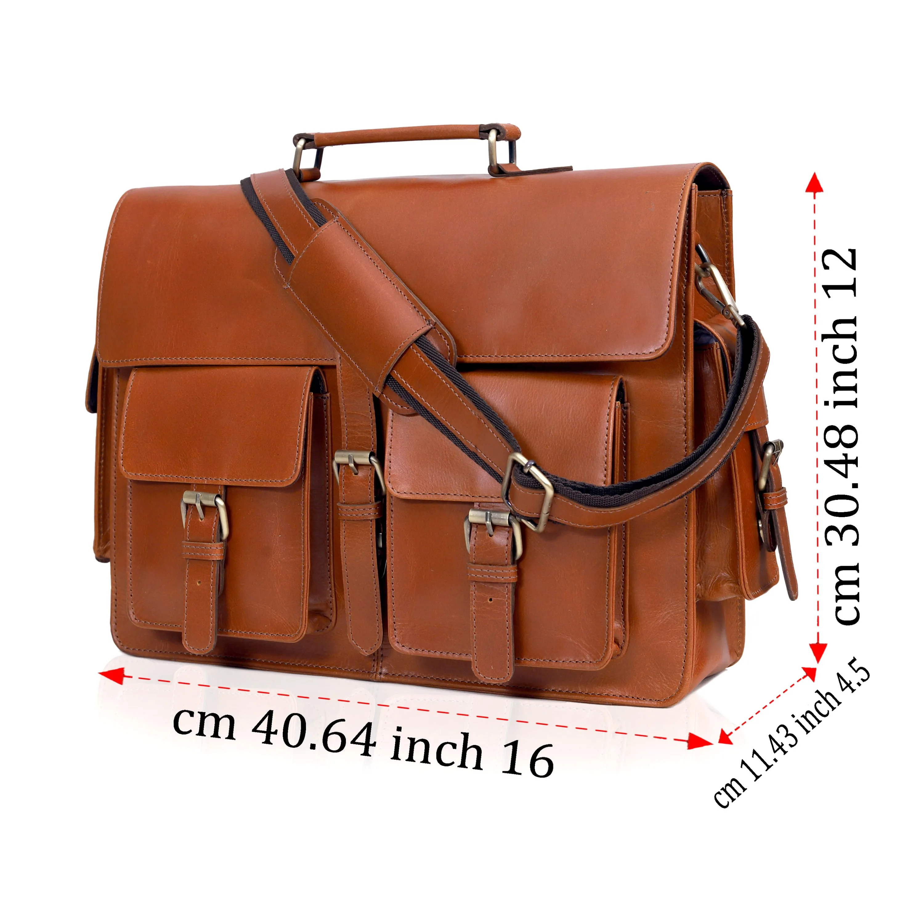 The Creative Leather briefcase