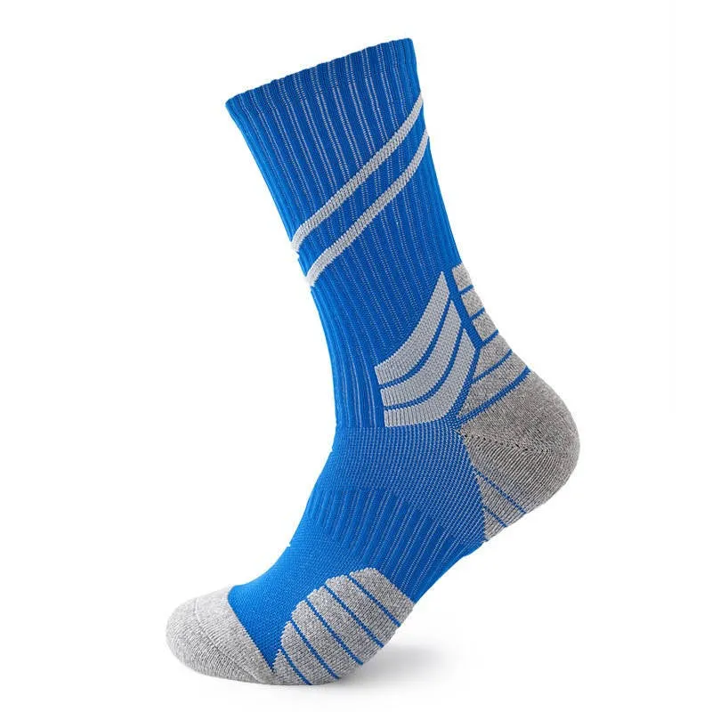 Thick Padded Compression Fitness Crew Socks | 3 Pairs