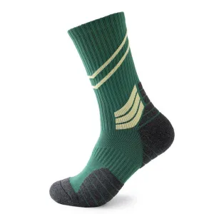 Thick Padded Compression Fitness Crew Socks | 3 Pairs