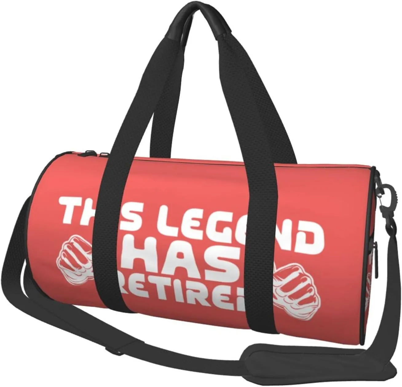 This Legend Has Retired Retirement Duffel Bag Gym Bag Travel Sports Tote Large Foldable Beach Swim Yoga3