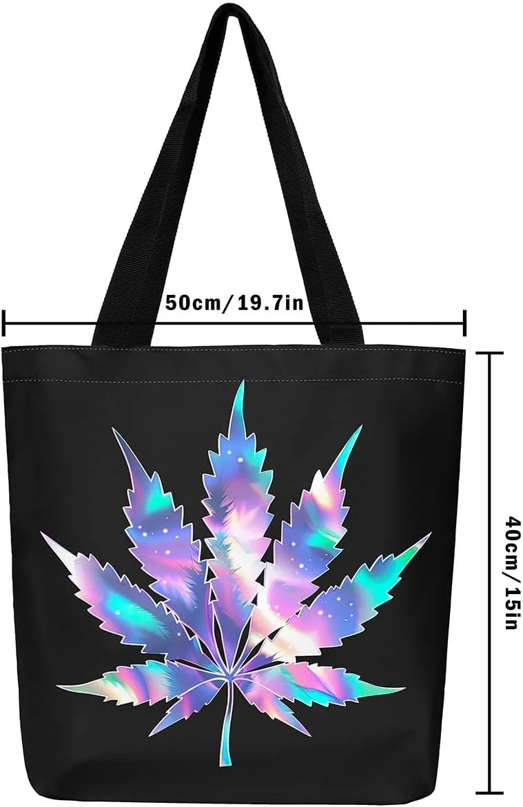 Tiger Canvas Tote Bag for Women,Romantic Rose Flower Tote Bag African Wild Animals Reusable Grocery Shoulder Bag