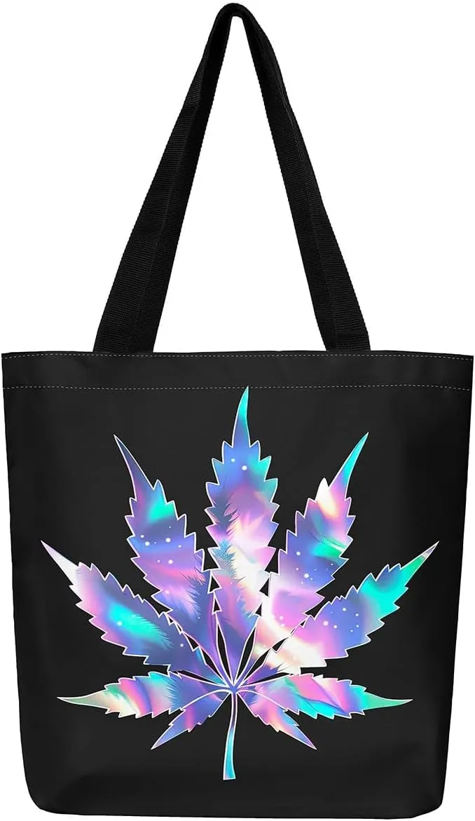 Tiger Canvas Tote Bag for Women,Romantic Rose Flower Tote Bag African Wild Animals Reusable Grocery Shoulder Bag