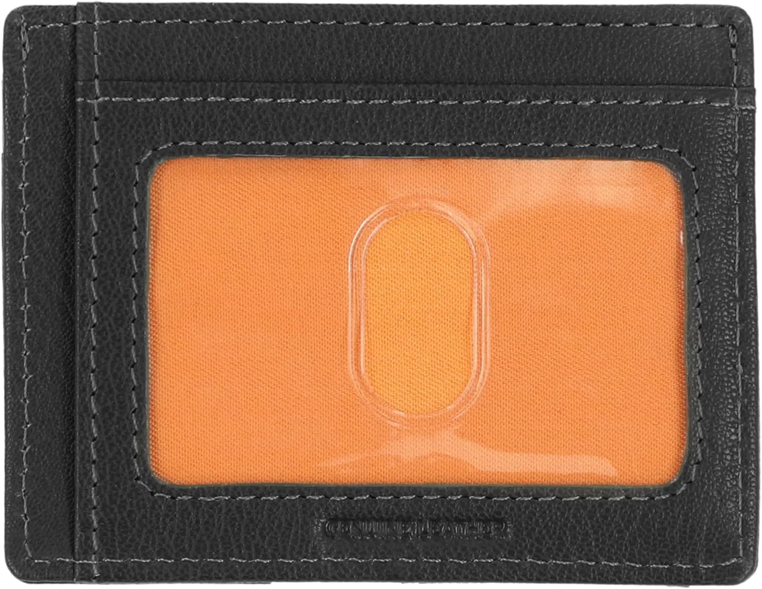 Timberland Men's Slim Leather Front Pocket Credit Card Holder Wallet