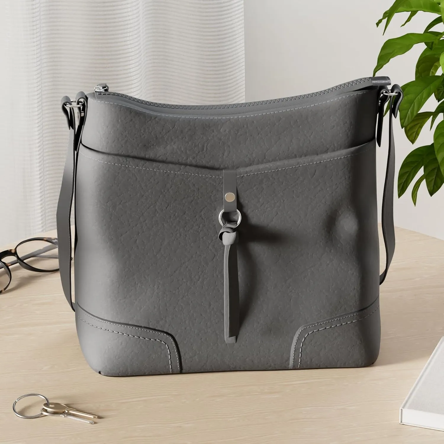 TOM TAILOR Shoulder Bag, Gray