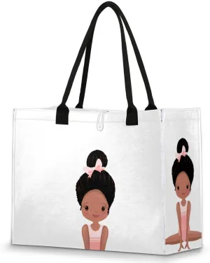 Tote Bag for Women Reusable Canvas Shoulder Bag