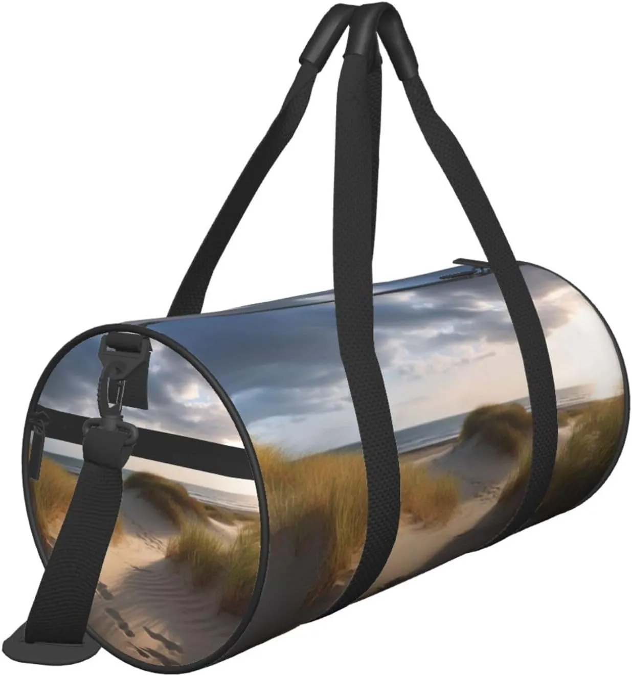 Travel Duffle Bag Weekender Bags For Men Women With Shoe Compartment Large Capacity Weekender Overnight Bag Beach Dunes Carry On Tote Bags Sport Gym Bag For Travel Yoga
