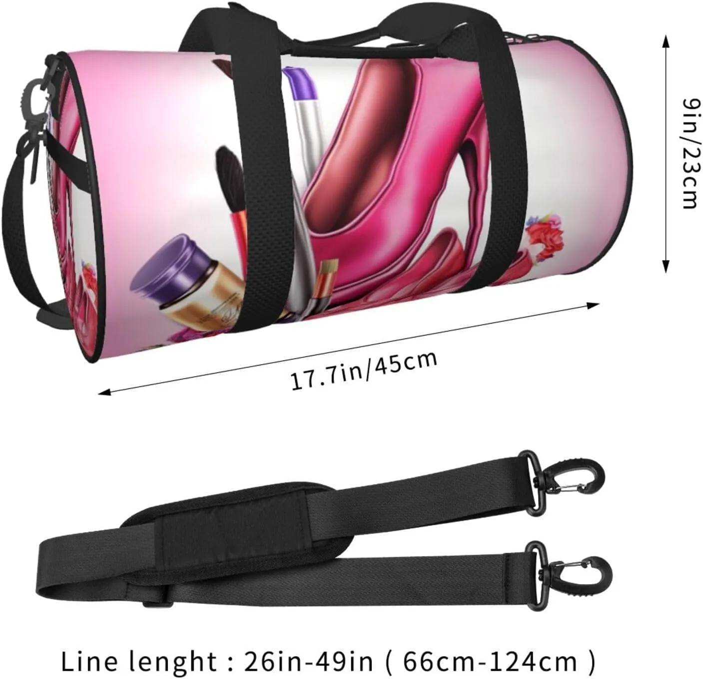 Travel Duffle Bag Weekender Bags For Men Women With Shoe Compartment Large Capacity Weekender Overnight Bag Shoes And Makeup Carry On Tote Bags Sport Gym Bag For Travel Yoga