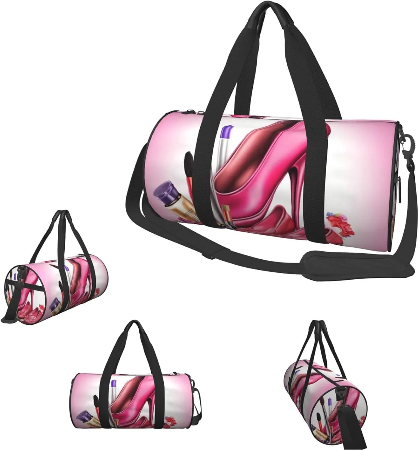 Travel Duffle Bag Weekender Bags For Men Women With Shoe Compartment Large Capacity Weekender Overnight Bag Shoes And Makeup Carry On Tote Bags Sport Gym Bag For Travel Yoga