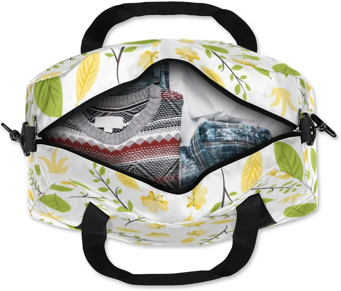 Tree Branch Flower Gym Bag, Duffle Bag, Weekender Bag, Duffel Bag, Overnight Bag, Travel Duffel Bag, Dance Bag, Tote Bag, Beach Bag, Pool Bag, Gym Duffle Bag, Carry on Bag