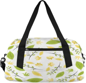 Tree Branch Flower Gym Bag, Duffle Bag, Weekender Bag, Duffel Bag, Overnight Bag, Travel Duffel Bag, Dance Bag, Tote Bag, Beach Bag, Pool Bag, Gym Duffle Bag, Carry on Bag