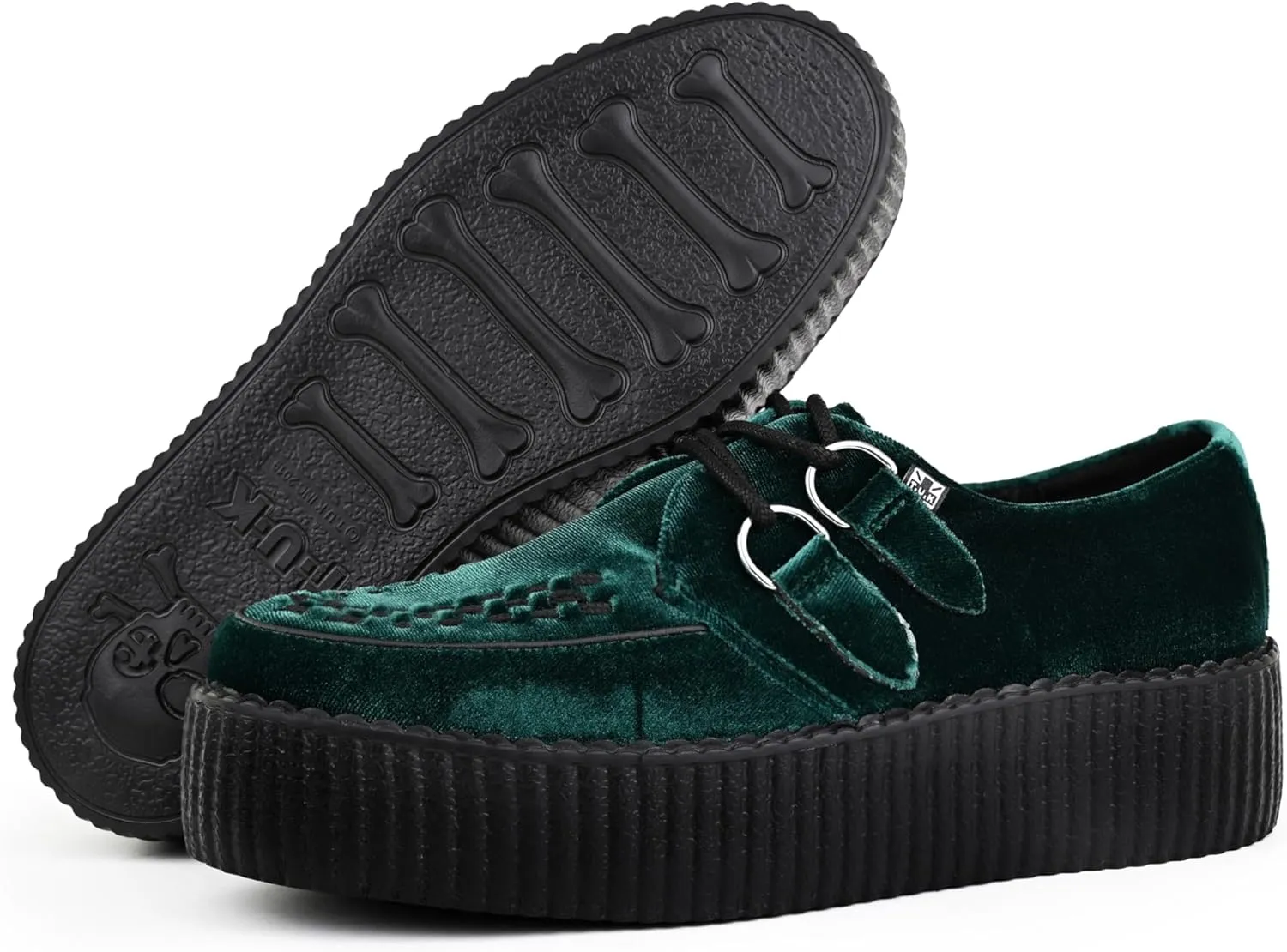 T.U.K. Shoes Velvet Viva Mondo Creeper
