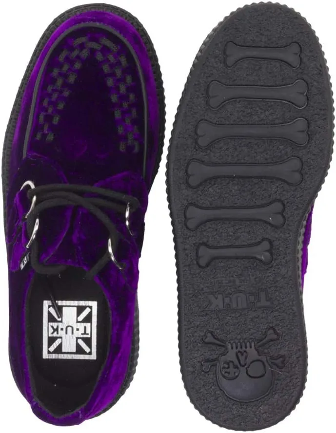 T.U.K. Shoes Velvet Viva Mondo Creeper