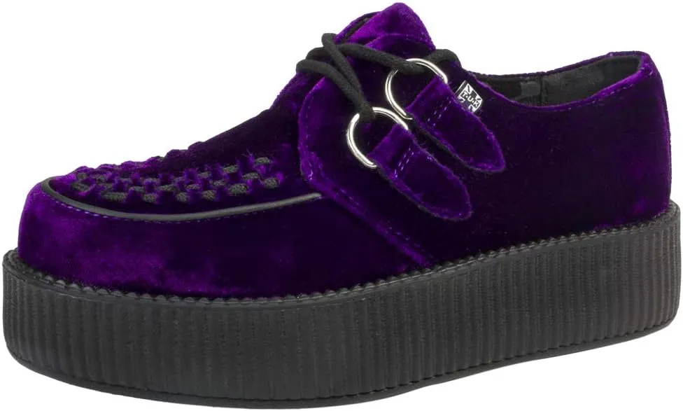T.U.K. Shoes Velvet Viva Mondo Creeper