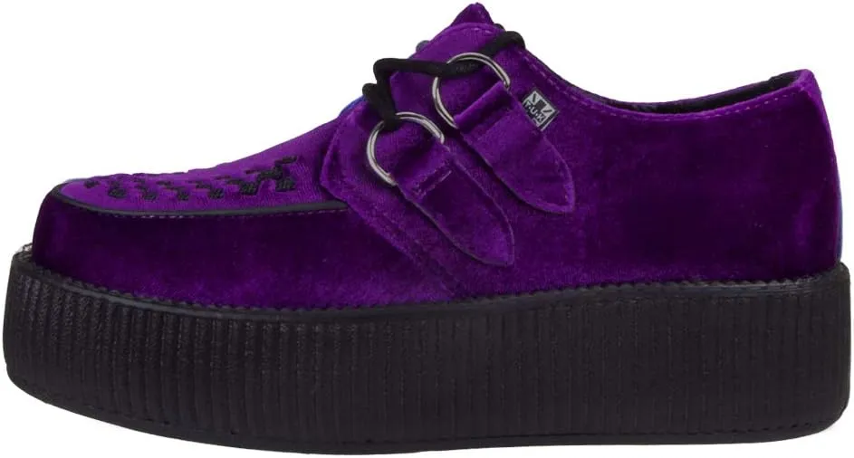 T.U.K. Shoes Velvet Viva Mondo Creeper