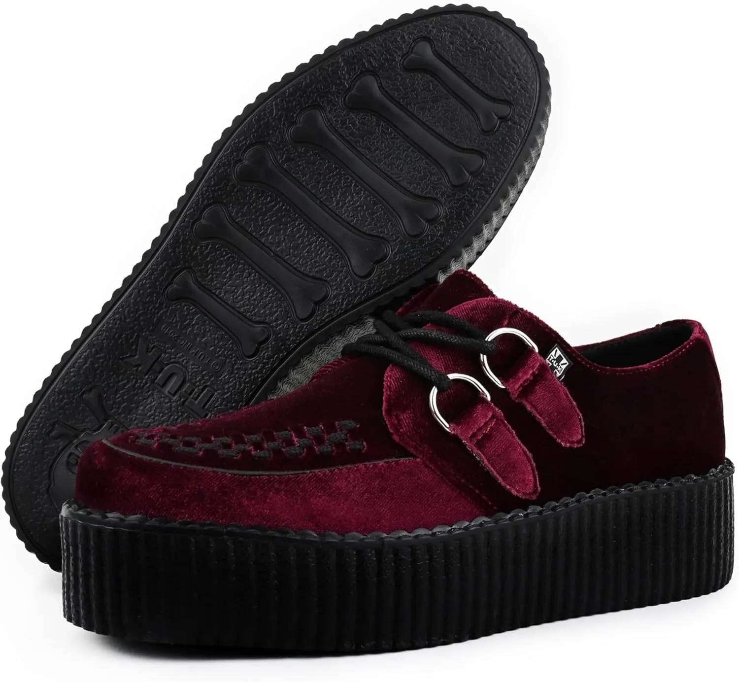 T.U.K. Shoes Velvet Viva Mondo Creeper