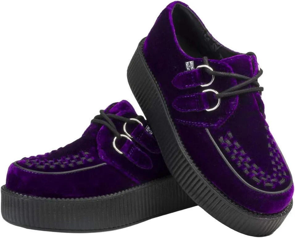T.U.K. Shoes Velvet Viva Mondo Creeper