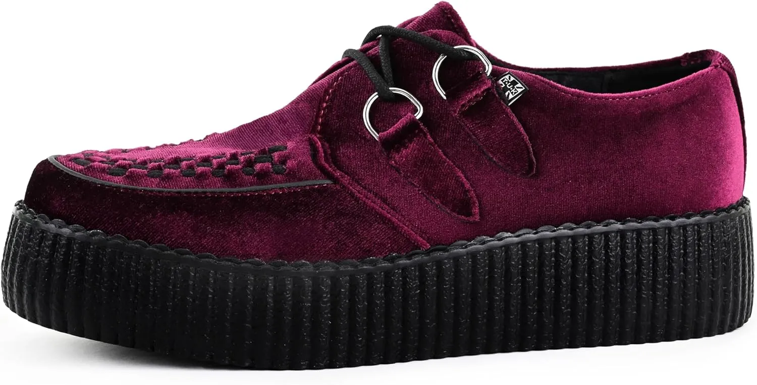 T.U.K. Shoes Velvet Viva Mondo Creeper