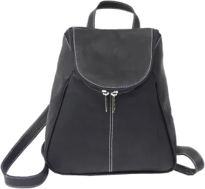 U-Zip Backpack, Black, One Size